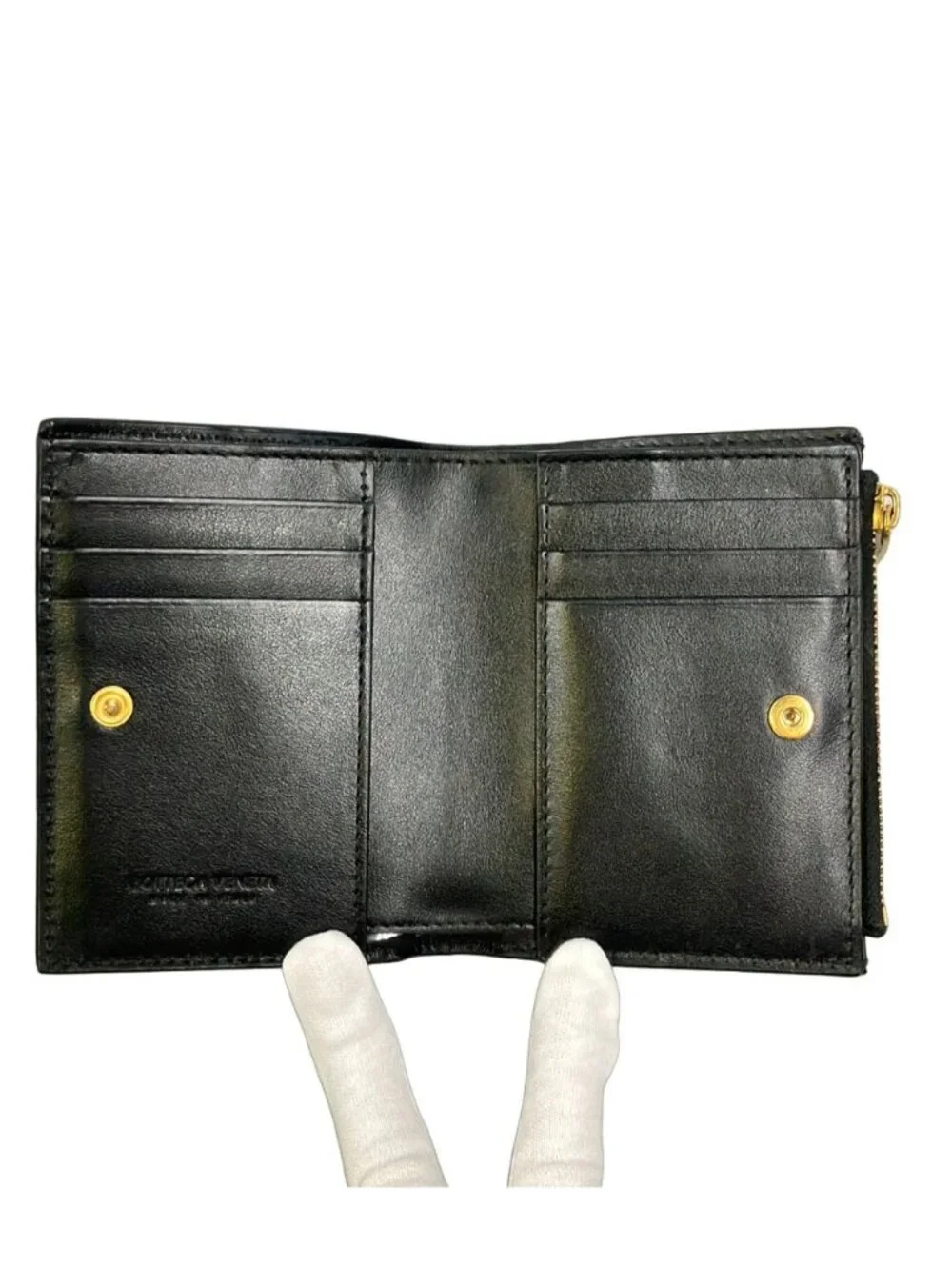 Bottega Veneta Bifold Wallet Maxi Intrecciato